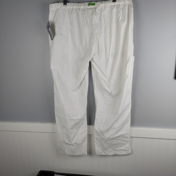 NWT Crocs Scrubs Pants size XLP, white - Picture 8 of 8